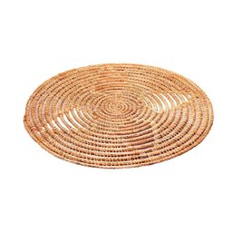 Lugar Americano de Fibra Natural Decorado Palm 35cm - 2
