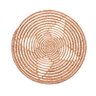Lugar Americano de Fibra Natural Decorado Palm 35cm - 1