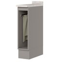 Ver imagem 1 de Balcão Porta Toalha Tampo 20cm C362 Americana Cinza Calcare Henn