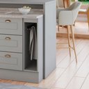 Ver imagem 2 de Balcão Porta Toalha Tampo 20cm C362 Americana Cinza Calcare Henn