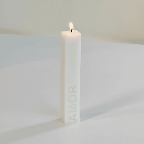 Vela Decorativa Palavras Intenções