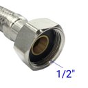 Ver imagem 2 de Flexível Inox Malha de Aço Brv Fxf 1/2" 40cm - 4450040