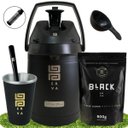 Ver imagem 1 de Kit Tereré Black Erva Garrafa 2,5l Cuia Erva Menta e Limão