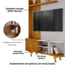 Ver imagem 5 de Estante Home Tv 55 Pol 136 Cm Corumbau Naturalle Off White Bechara