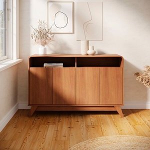 Buffet Aparador Eccos 4 Portas Nature – Potenza Móveis