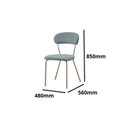 Ver imagem 4 de Conjunto para Sala de Jantar com 4 Cadeiras Ditalia