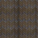 Ver imagem 2 de Pastilha De Vidro Chevron Mini Preto 30X32Cm