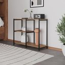 Ver imagem 1 de Aparador Industrial Artesania Preto e Imbuia 95cm