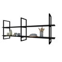 Ver imagem 3 de Prateleira industrial cozinha Prateleira de ferro e madeira nicho industrial nichos para cozinha