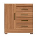 Ver imagem 3 de Cômoda Demobile Montevideu 4 Gavetas com Pés
