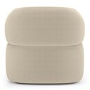 Ver imagem 4 de Poltrona Orgânica Giratória Living Glee Bouclê Bege - Desk Design