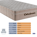 Ver imagem 4 de Cama Box Solteiro Bege+colchão Airtech Molas Ortobom