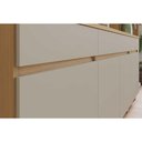 Ver imagem 7 de Kit de Cozinha Compacta Realeza C/ 6 Portas e 3 Gavetas 220cm Carvalho/cinza - Nesher