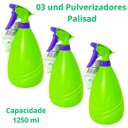 Ver imagem 2 de 3 Unid Pulverizador Manual 1,25 Lt Palisad Jardim Limpeza