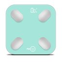 Ver imagem 1 de Balança Digital Smart Corporal com Bioimpedância App Android/ios Verde - Flexinter