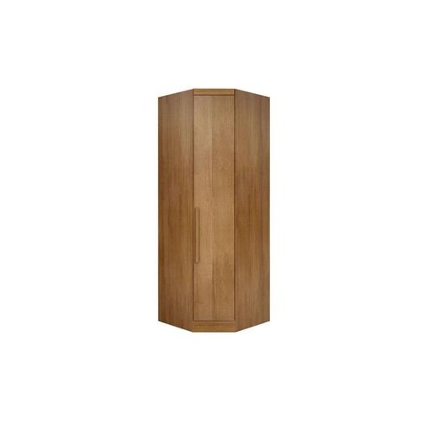 Closet Modulado de Canto Obliquo Rizon c/ 1 Porta cor Freijó Cumaru - Novo Horizonte