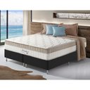 Ver imagem 2 de Cama Box Queen Preto + Colchão Molas Ensacadas Houston Pillow Inn 158x198x65cm