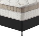 Ver imagem 5 de Cama Box Queen Preto + Colchão Molas Ensacadas Houston Pillow Inn 158x198x65cm