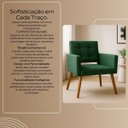 Ver imagem 5 de Poltrona para Sala Decorativa Mya Confortável Reforçada Suede
