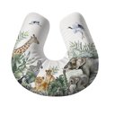 Ver imagem 1 de Almofada de Amamentar Safari Animais Kit de Berço - Am426