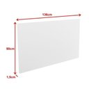 Ver imagem 3 de Kit com Mesa para Reunião 4 Lugares e Painel para TV até 55 Polegadas Branco