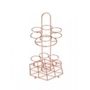 Ver imagem 1 de Suporte para Temperos de Ferro Cromado Rose 16x16x31cm Lyor