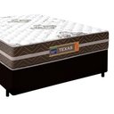 Ver imagem 5 de Cama Box Casal Sintético + Colchão Molas Ensacadas Texas Prime Colchões 138cm Preto