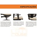 Ver imagem 7 de Cadeira Brizza Diretor Grafite Tela Cinza Assento Poliester Vinho Autocompensador Piramidal - 66266