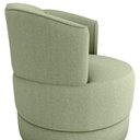 Ver imagem 3 de Poltrona Base Giratoria Marselha Boucle F494 Oliva Milani Store