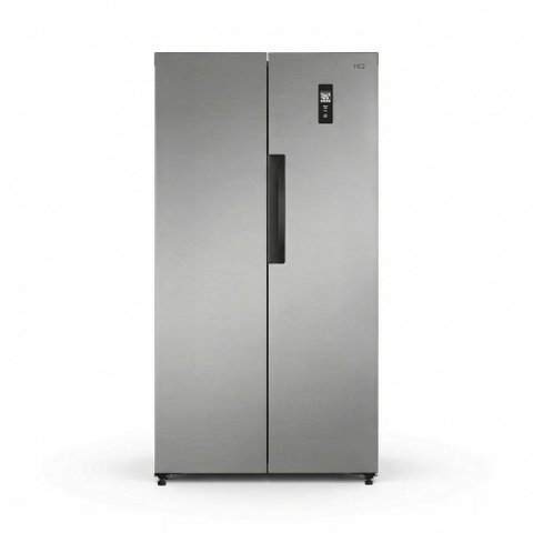 Geladeira Refrigerador Hq Frost Free Side By Side 460 Litros Inox Hq-460SBSFF