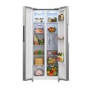Ver imagem 2 de Geladeira Refrigerador Hq Frost Free Side By Side 460 Litros Inox Hq-460SBSFF
