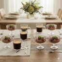 Ver imagem 3 de Conjunto Café & Sobremesa Canelado Premium – Kit 12 Peças Utensilios do Chef