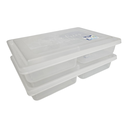 Ver imagem 1 de Kit 02 Porta Frios Organizador Duplo Plástico Translucido Cor:transparente