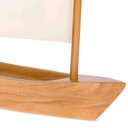 Ver imagem 3 de Escultura Barco em Madeira e Metal 20400-p Mart