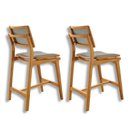 Ver imagem 3 de Conjunto com 2 Banquetas em Madeira Eloá