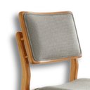 Ver imagem 6 de Conjunto com 2 Banquetas em Madeira Eloá Cinza/Luna/Imbuia Marrom