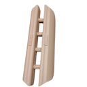 Ver imagem 3 de 1 Puxador de Porta Sanfonada + 1 Trinco Bcf Bege