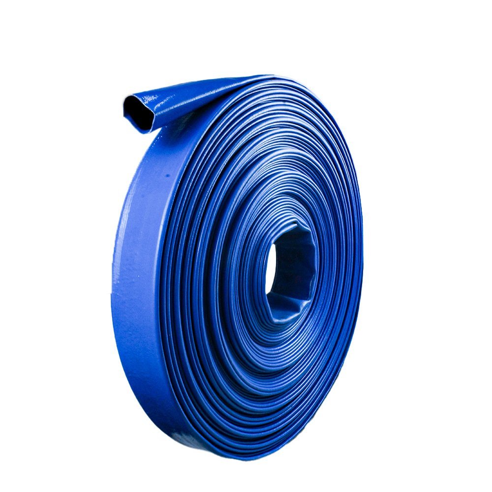 Mangueira Chata Azul para Escoamento de Água 2.1/2 Pol 20mt - 2