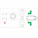 Ver imagem 6 de Chave Poligonal Aberta com 8x10mm - 44635101 - Tramontina