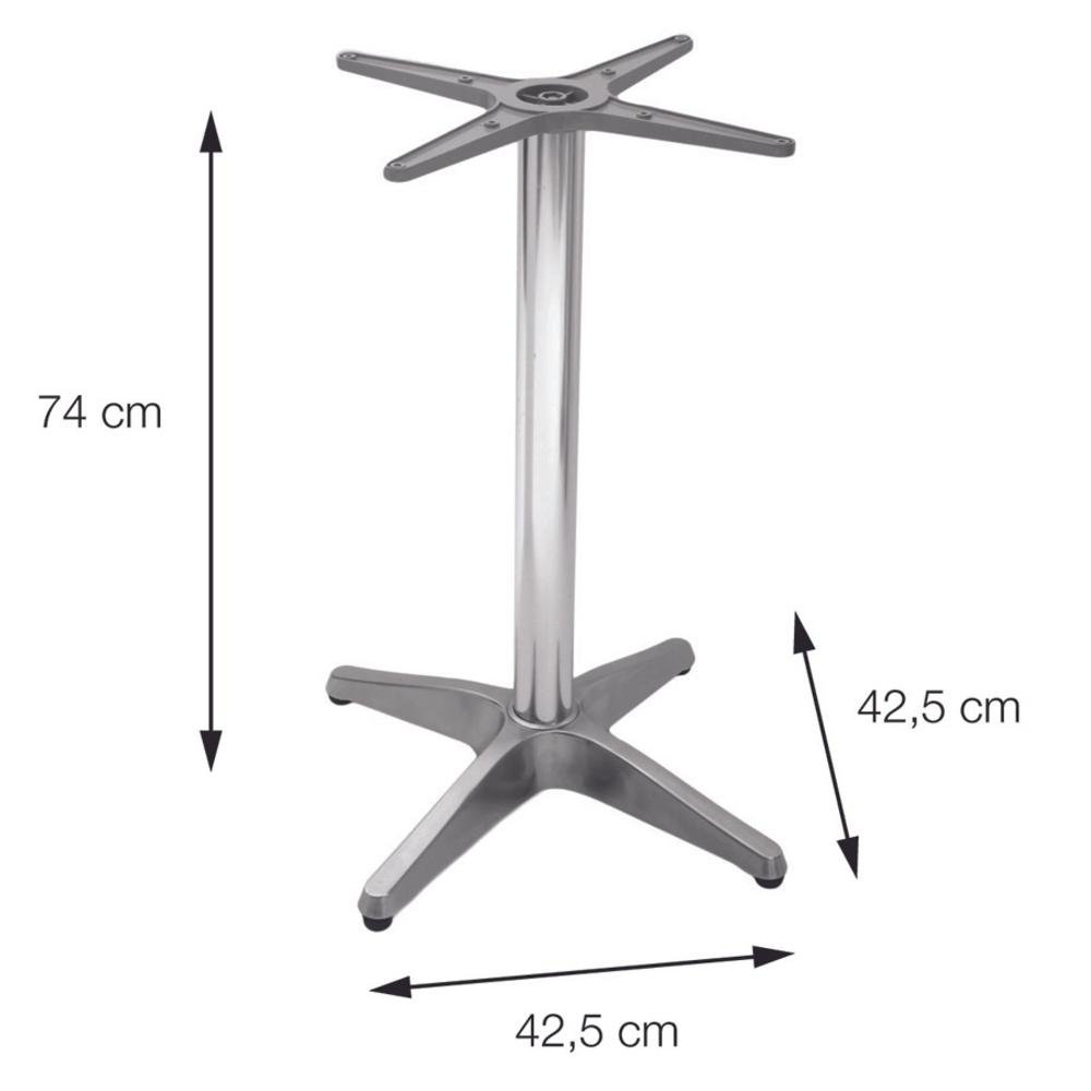 Mesa de Jantar Redonda 60 cm Tampo Evora em MDP Base Delta - 5