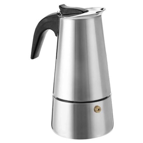 Cafeteira Aço Inox 4 Cafezinhos 200 Ml Mimo Afa04