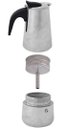 Ver imagem 2 de Cafeteira Aço Inox 4 Cafezinhos 200 Ml Mimo Afa04