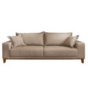 Ver imagem 1 de Sofá Fixo Argos 3 Lugares Luxo 1,80 M Castellar Móbile