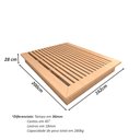 Ver imagem 4 de Cama Queen sob Medida Ca 162cmx200cm 100% Mdf Casa Lar Cor:carvalho Malva