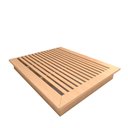 Ver imagem 1 de Cama Queen sob Medida Ca 162cmx200cm 100% Mdf Casa Lar Cor:carvalho Malva