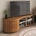 Ver imagem 4 de Rack para Tv até 75" Magnum Cinamomo/off White Artely