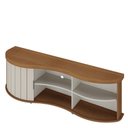 Ver imagem 6 de Rack para Tv até 75" Magnum Cinamomo/off White Artely