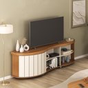 Ver imagem 2 de Rack para Tv até 75" Magnum Cinamomo/off White Artely