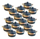 Ver imagem 1 de Kit de Panelas de Pedra Sabão 500 ml - 16 Unidades