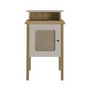 Ver imagem 5 de Mesa de Apoio Retangular Artely Charlote 4519 Carvalho/Off White